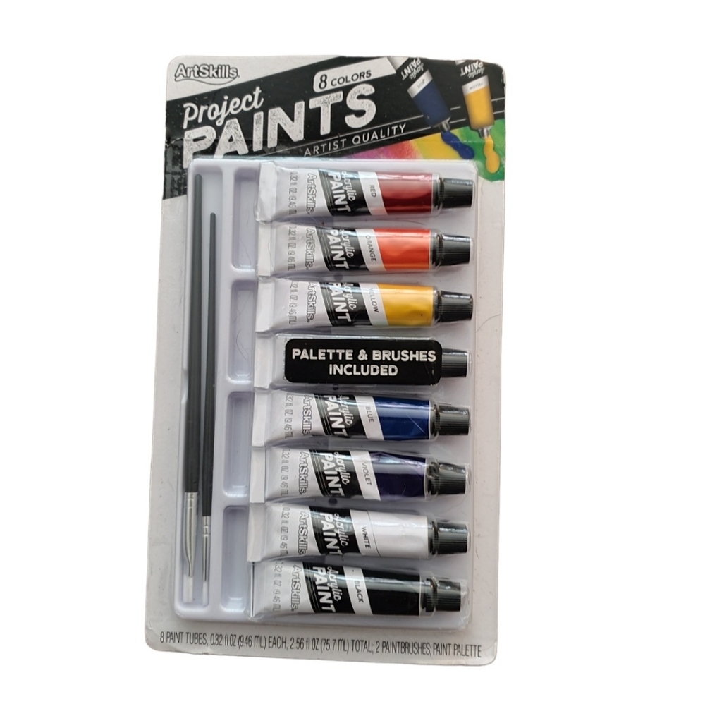 Art Skills Project Paints Artist Quality 8 colors NEW